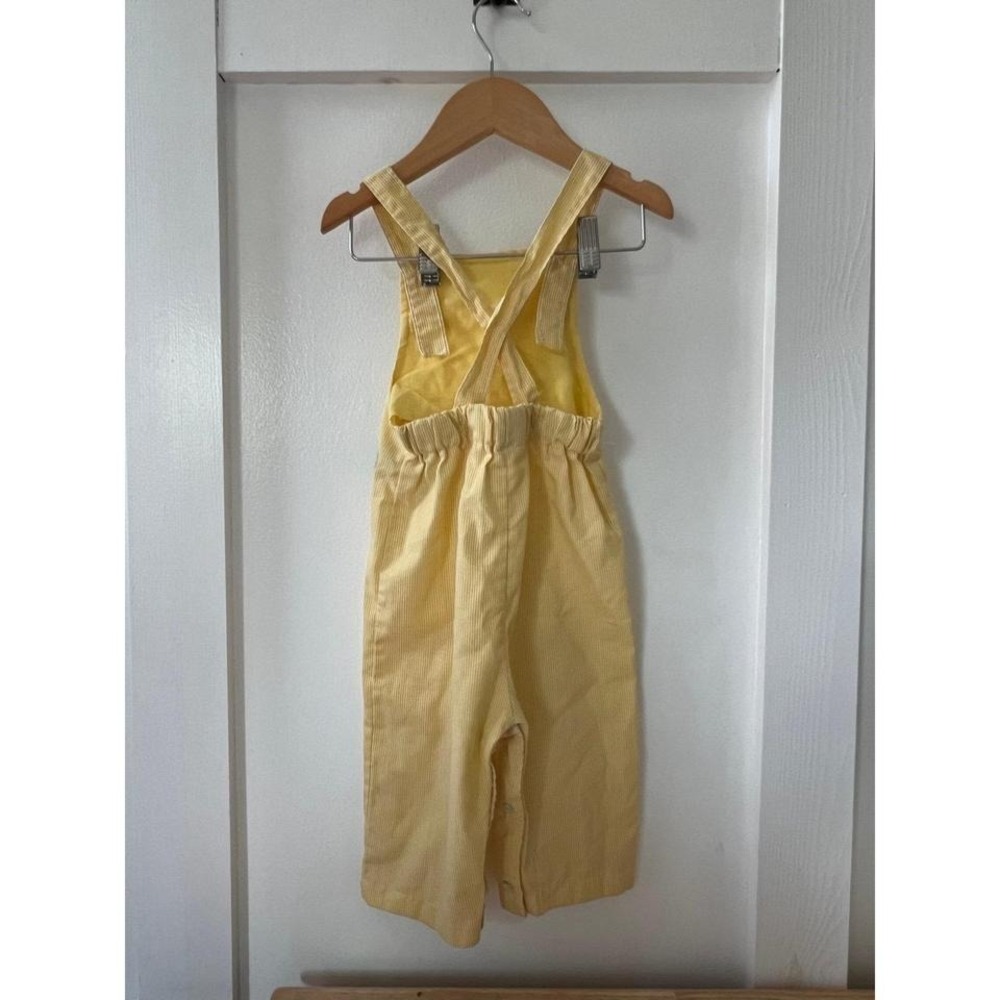 Healthtex vintage yellow overalls size 24 months - Picture 2 of 4